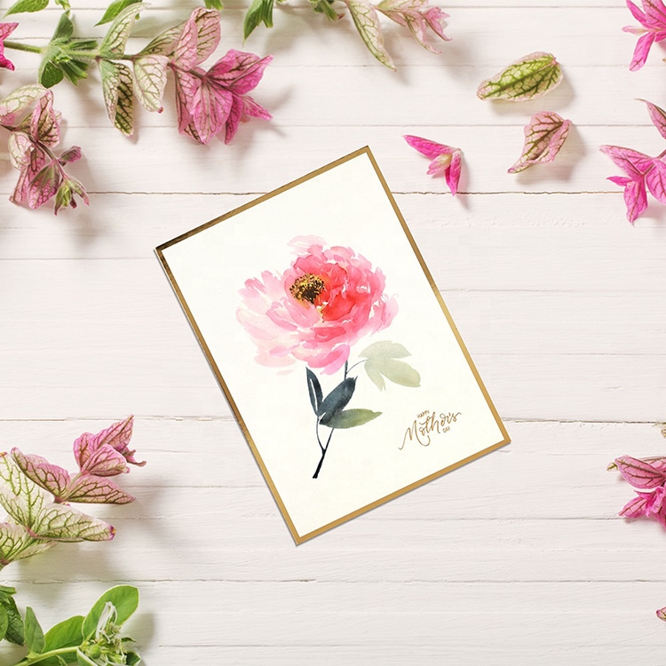 OEM Rose Flavor Mothers Day Cards view 2