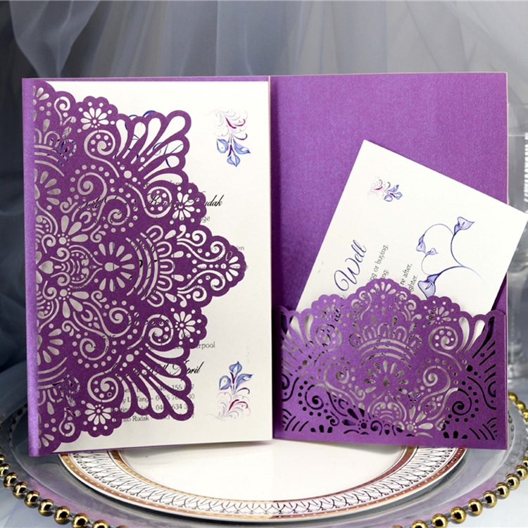 OEM Wedding Invitation Card view 4