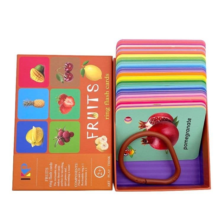 OEM baby study flash cards — custom card printing