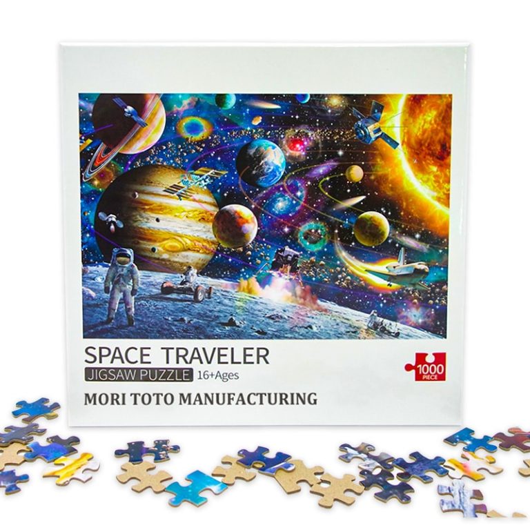 OEM cardboard jigsaw puzzle — custom card printing