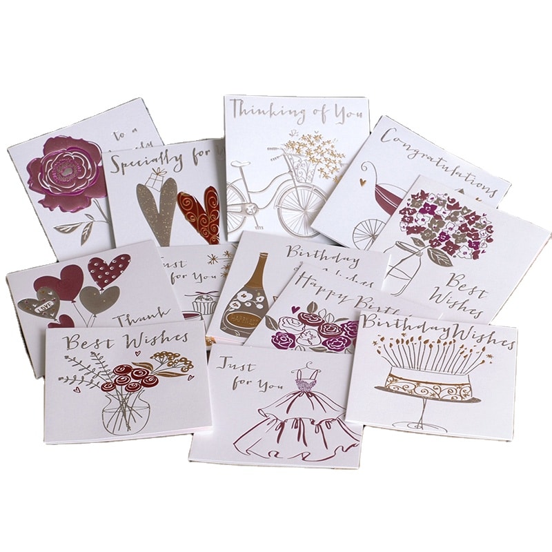 OEM creative design holiday greeting card — custom card printing
