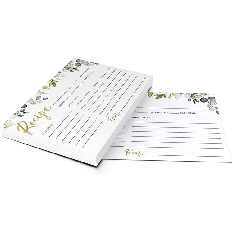 OEM easy Write Whiskey Recipe Card view 4