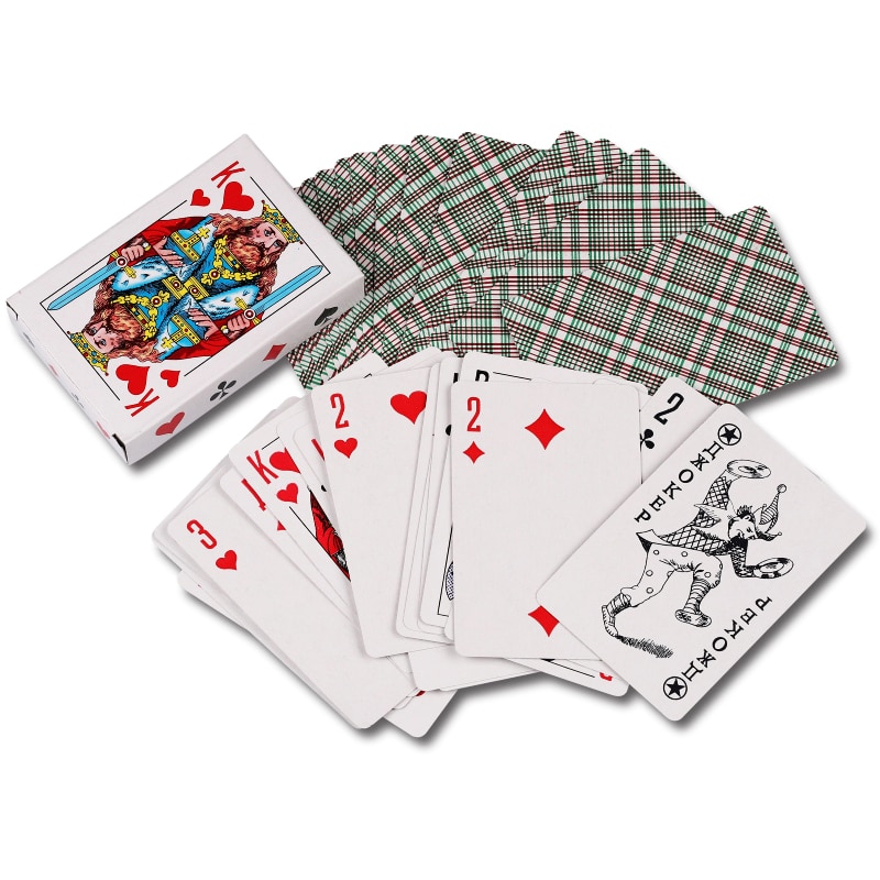 OEM plastic PVC playing card — custom card printing