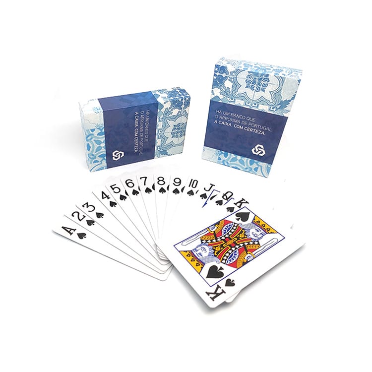 OEM plastic poker cards — custom card printing