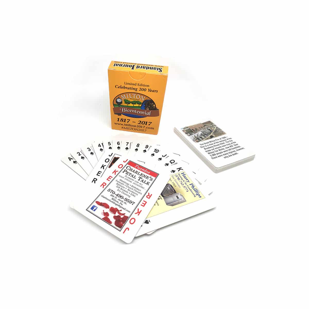 OEM plastic poker cards view 3