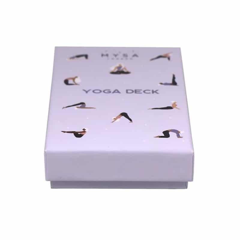 OEM printing high quality yoga cards view 3