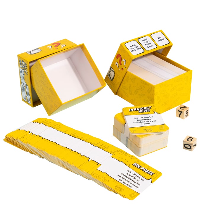 Party Drinking Card Game — custom card printing
