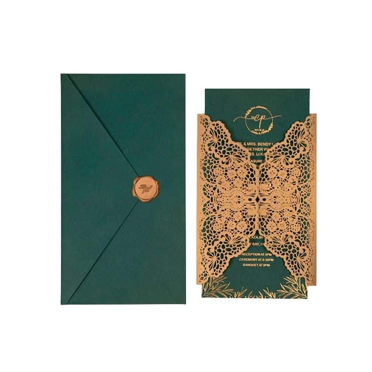 Personal Design Wedding Invitation Card — custom card printing