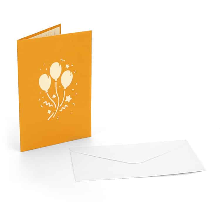 Personalised 3D Pop Up Greeting Cards with Envelopes view 2