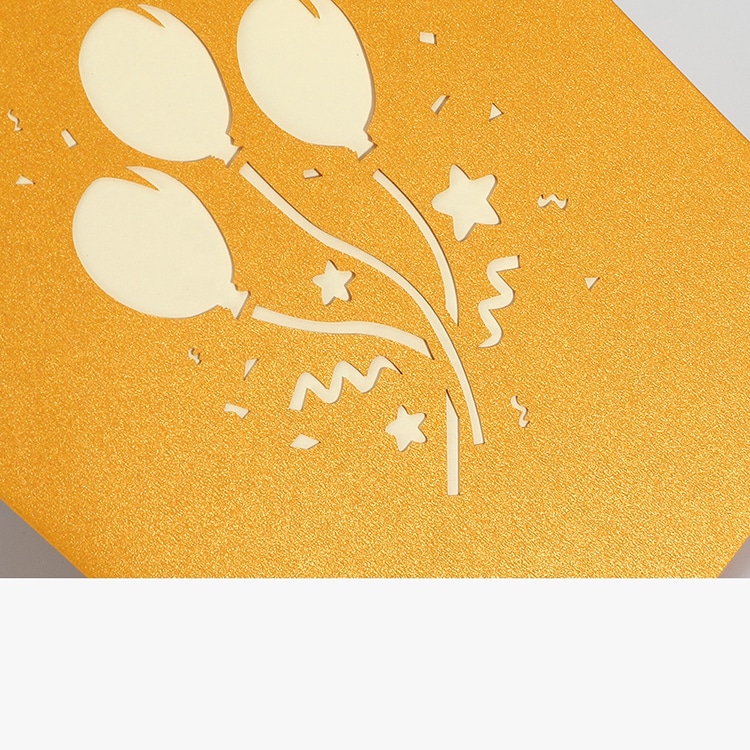 Personalised 3D Pop Up Greeting Cards with Envelopes view 3
