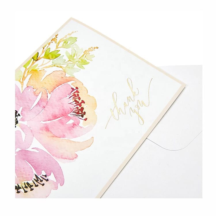 Personalised Blank Cute Thank You Cards view 2