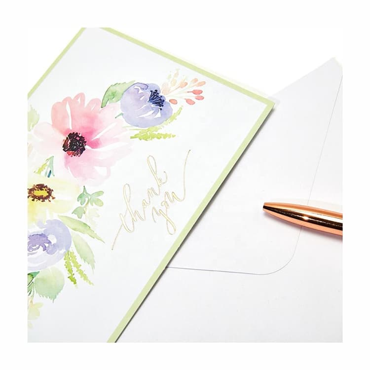 Personalised Blank Cute Thank You Cards view 3