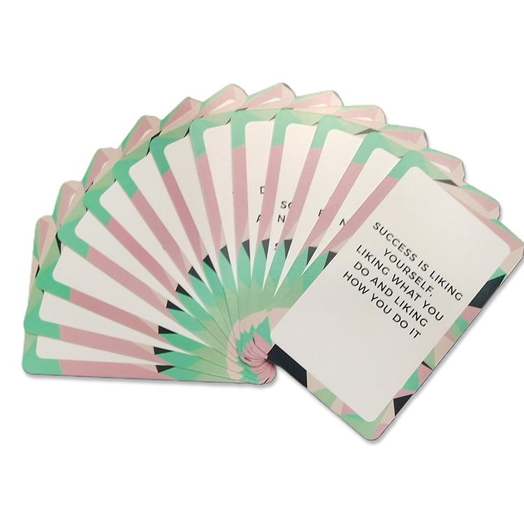 Personalize Faith Girl Affirmation Cards — custom card printing