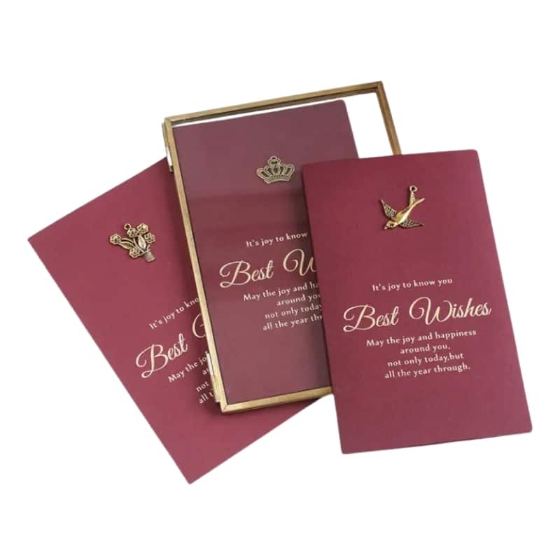 Personalized envelope invitation card view 4