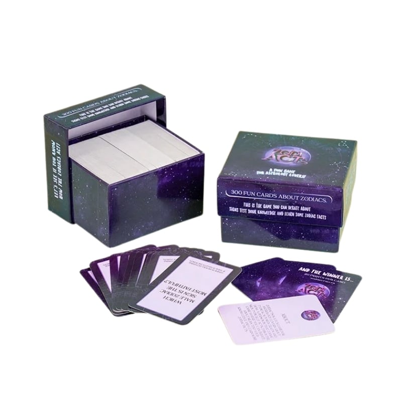 Personalized printing of game cards — custom card printing
