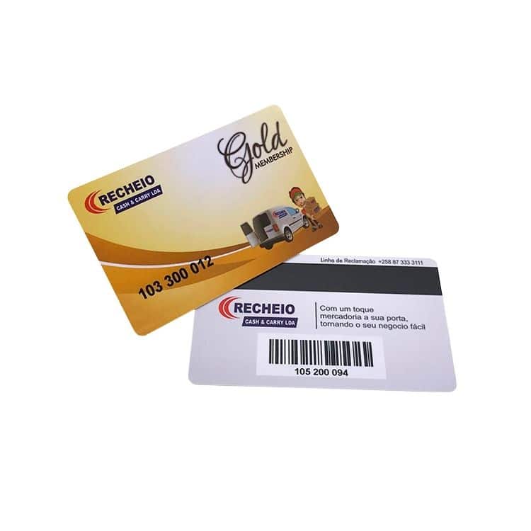 Plastic loyalty membership Gift card printing — custom card printing