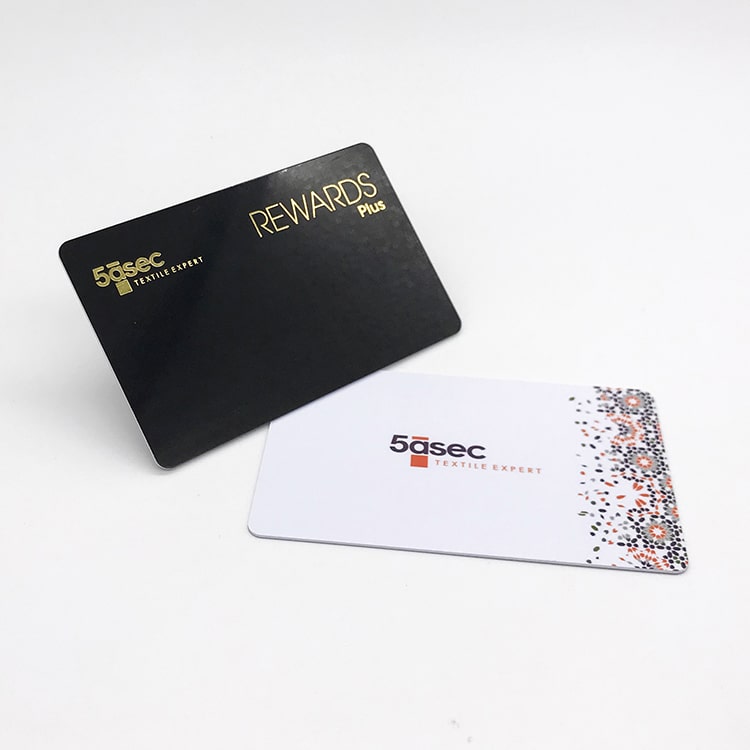 Plastic warranty card printing view 4