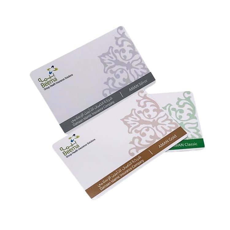 Preprint Plastic membership ID card — custom card printing