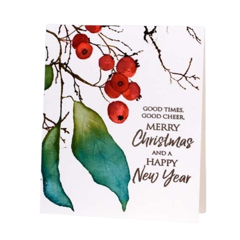 Print personalized Merry Christmas cards view 4