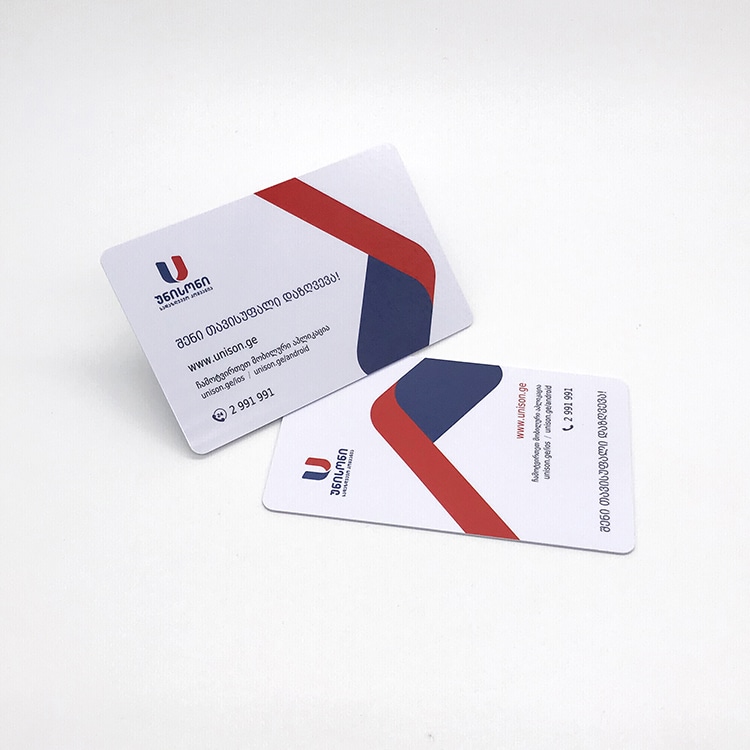 Printable Plastic Motor insurance card view 3