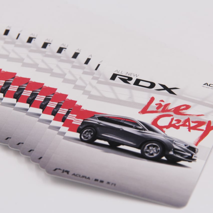 Printed Advertising Poker With Box view 3
