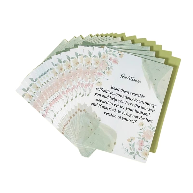 Printed boxed game cards view 2