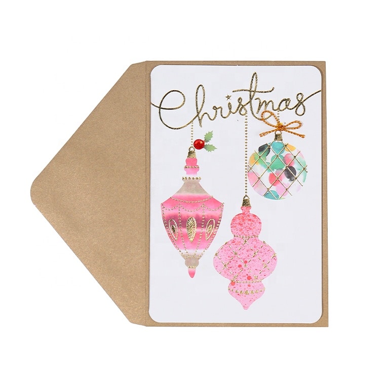 Printing Christmas 3D Cards set view 2