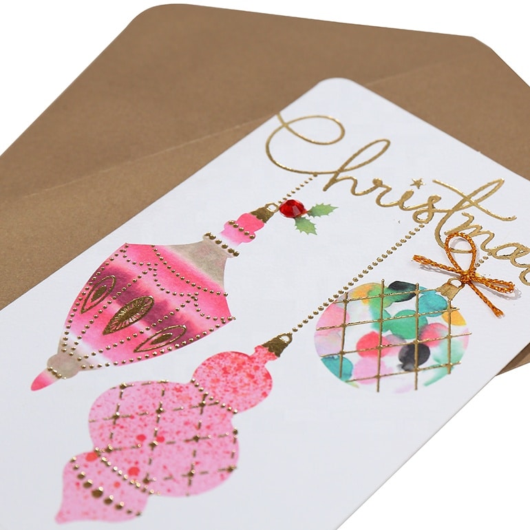 Printing Christmas 3D Cards set view 3
