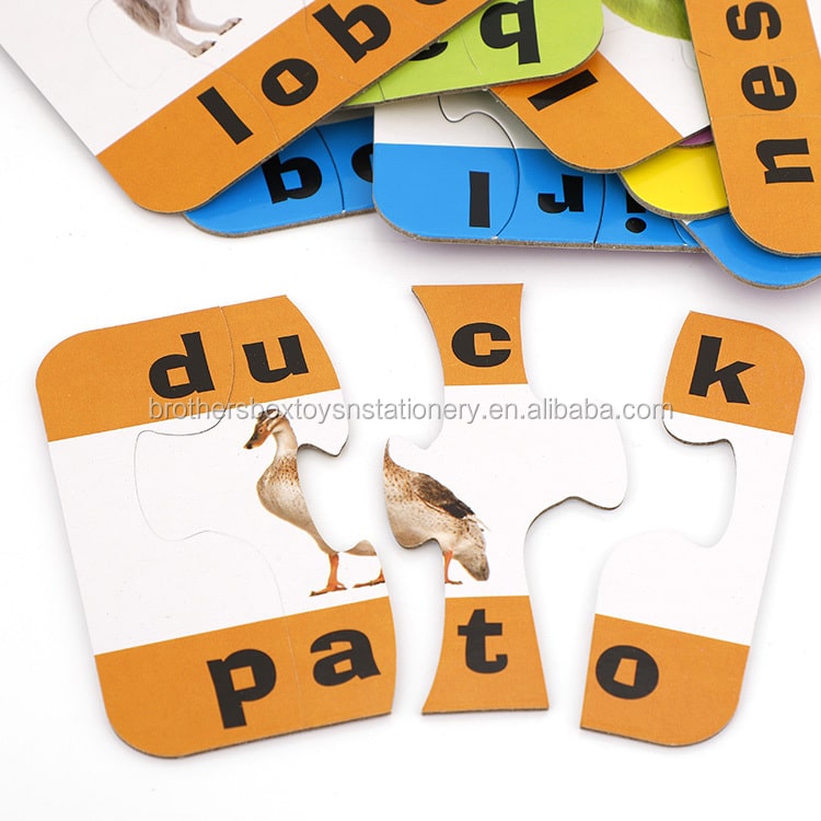 Printing Kids English Animal Study Cards view 2