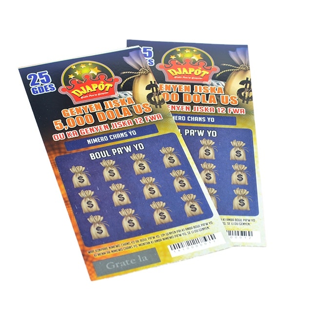 Printing Lottery Tickets Lotto Scratch Cards — custom card printing