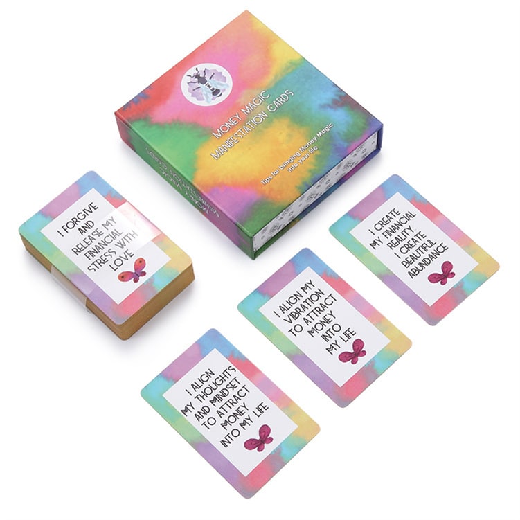 Printing Motivational Affirmation Cards Deck view 3