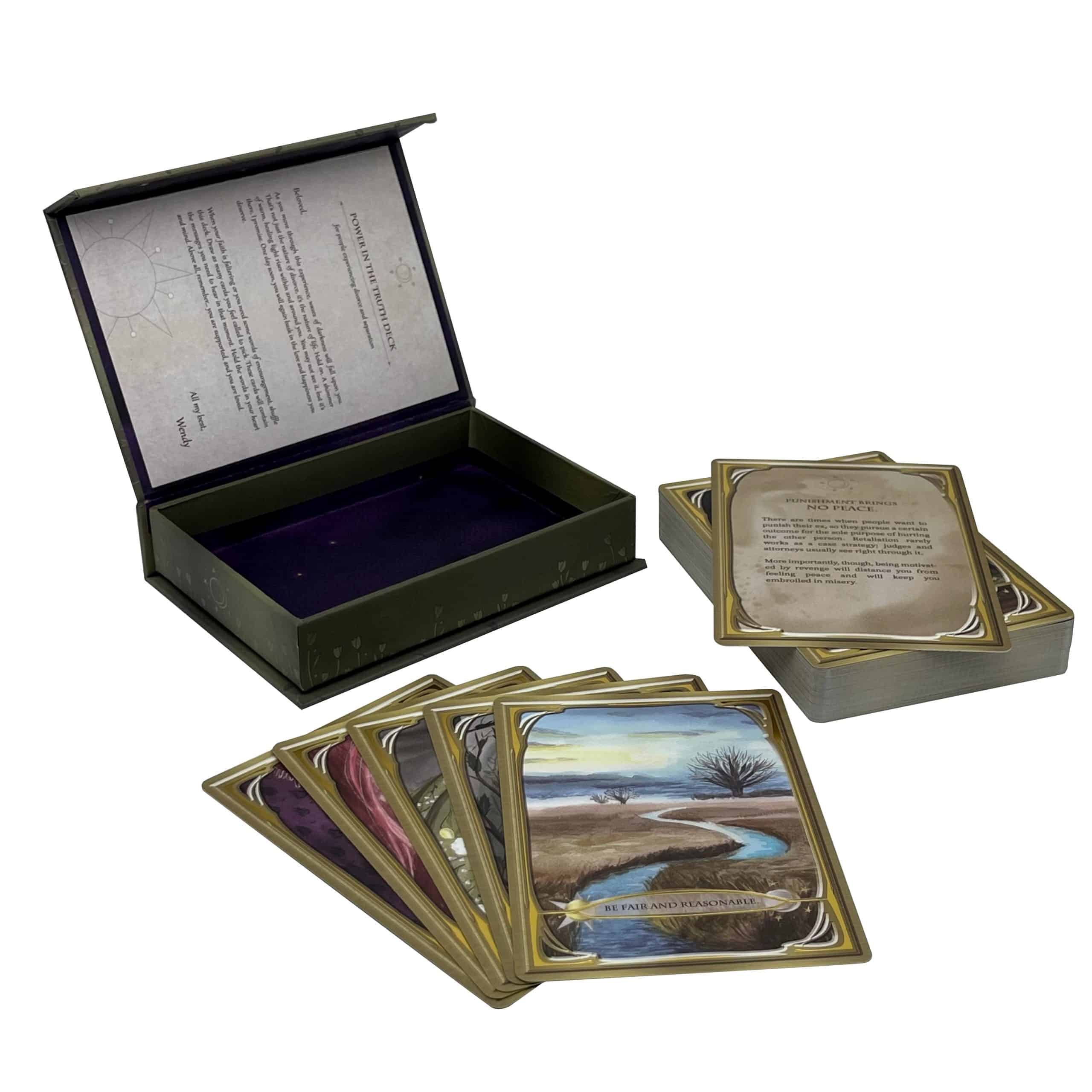 Printing Oracle Deck Tarot Cards Sets — custom card printing