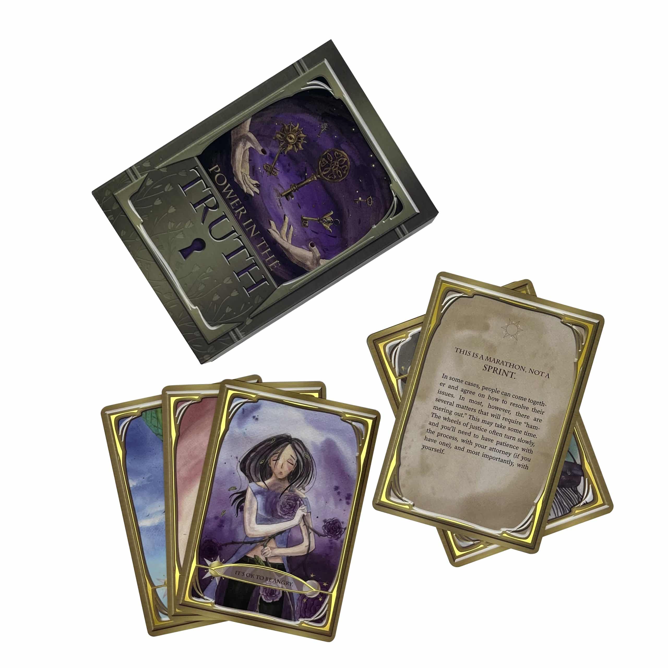 Printing Oracle Deck Tarot Cards Sets view 2