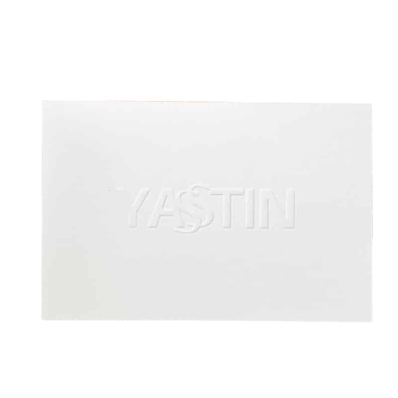 Professional business embossing card view 2