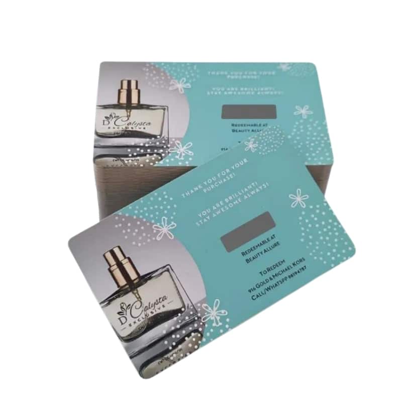 Professional custom printing coupons scratch cards view 4