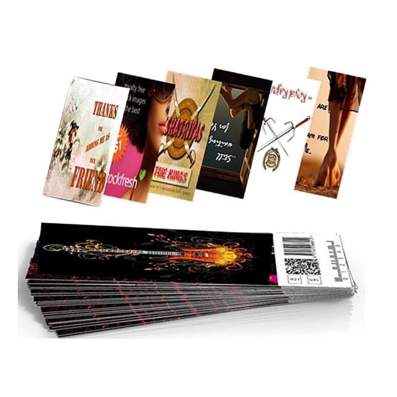 Professional suppliers print gift certificates — custom card printing