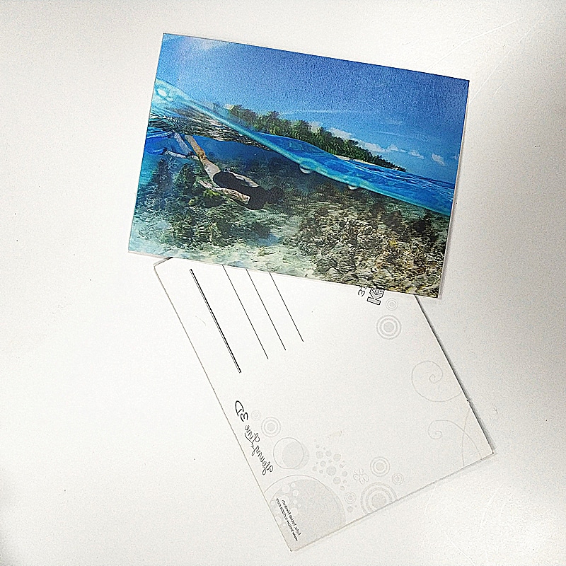 Promotion 3d Souvenirs Lenticular Postcard Printing view 4
