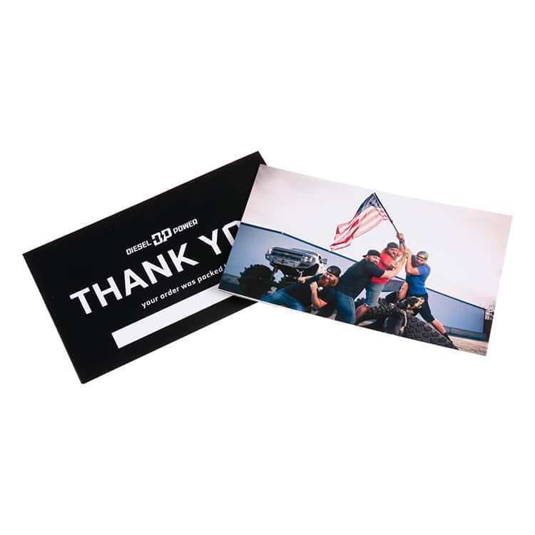 Promotion business greeting card postcard view 2