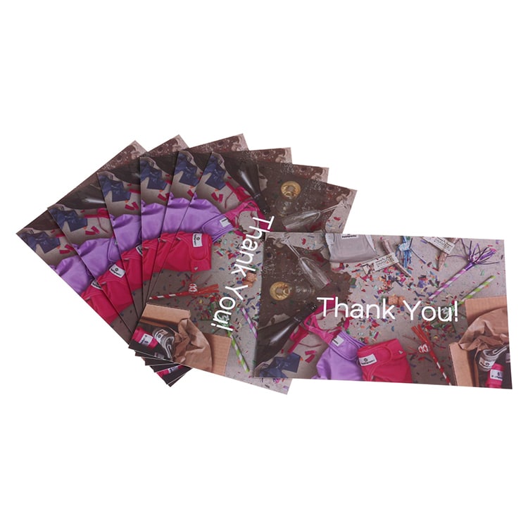 Promotion business greeting card postcard view 4