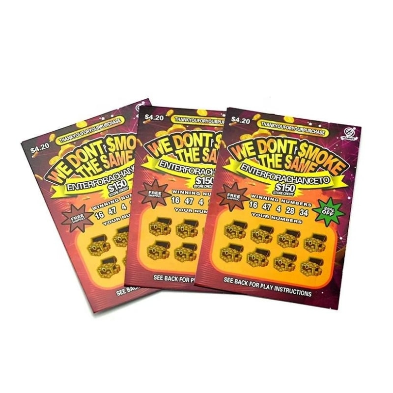 Scratch card printing — custom card printing