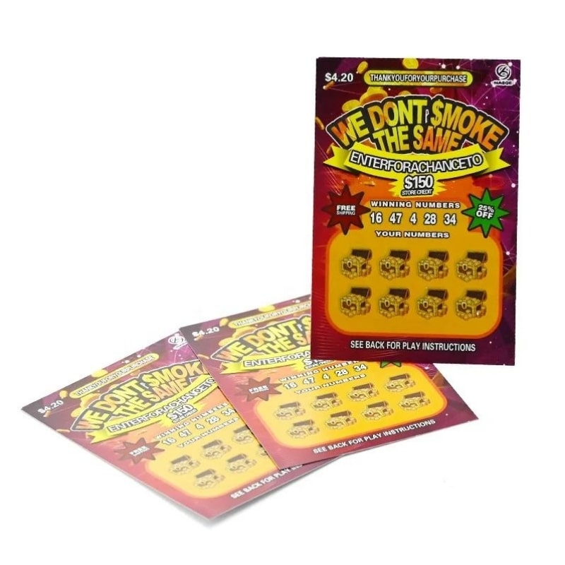 Scratch card printing view 2