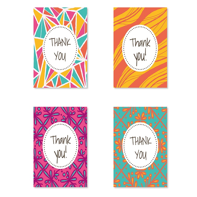 Wedding Anniversary Thank You Card printing view 4