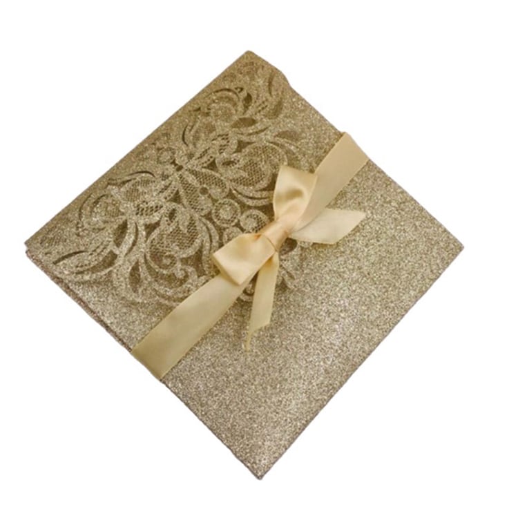 Wedding Card Laser Cut card Wedding Invitations — custom card printing