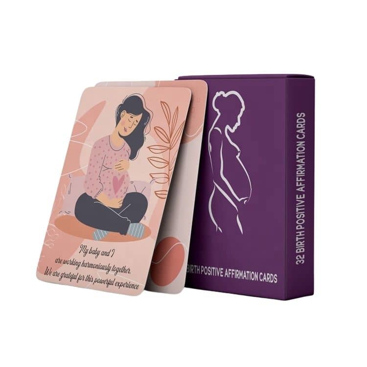 Wholesale Birth Affirmation Cards deck Printing — custom card printing