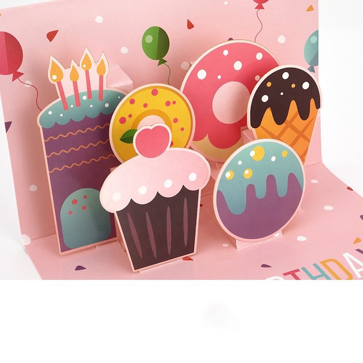 Wholesale Cute 3D Greeting Card view 3