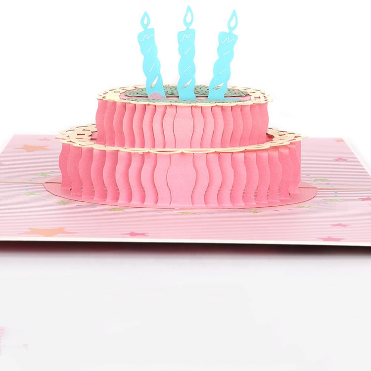 Wholesale Gold Foil 3D Greeting Card view 3