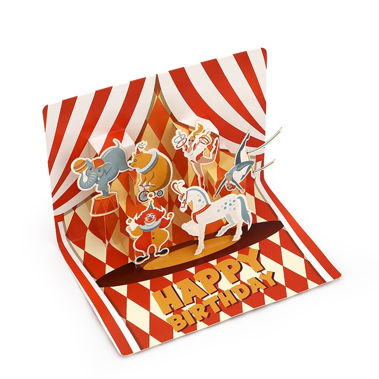 Wholesale Paper 3D Pop-up Greeting Card — custom card printing