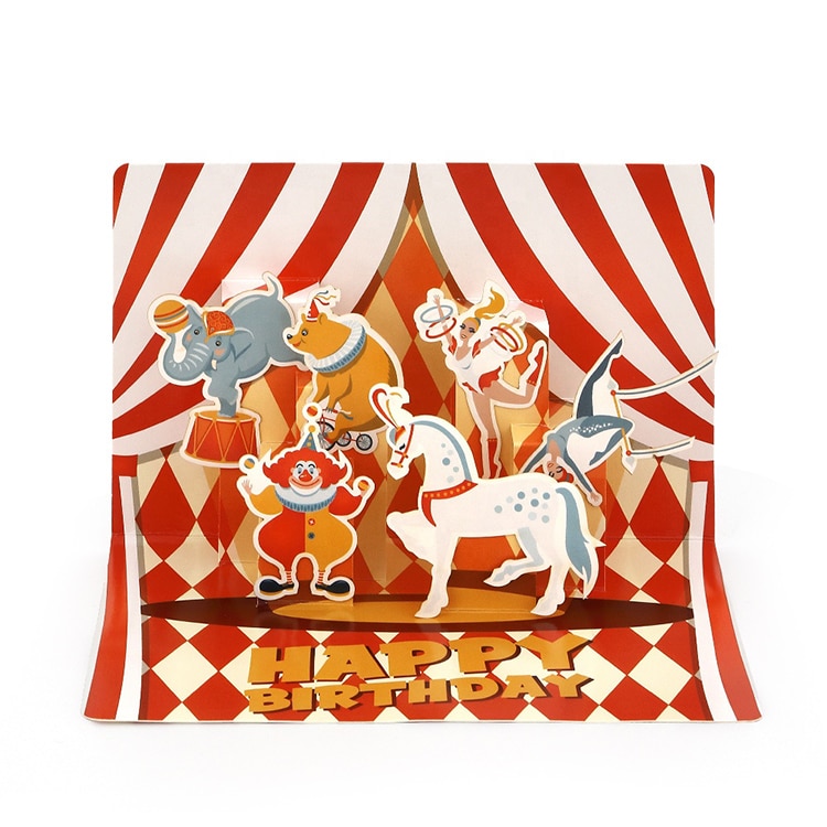 Wholesale Paper 3D Pop-up Greeting Card view 3