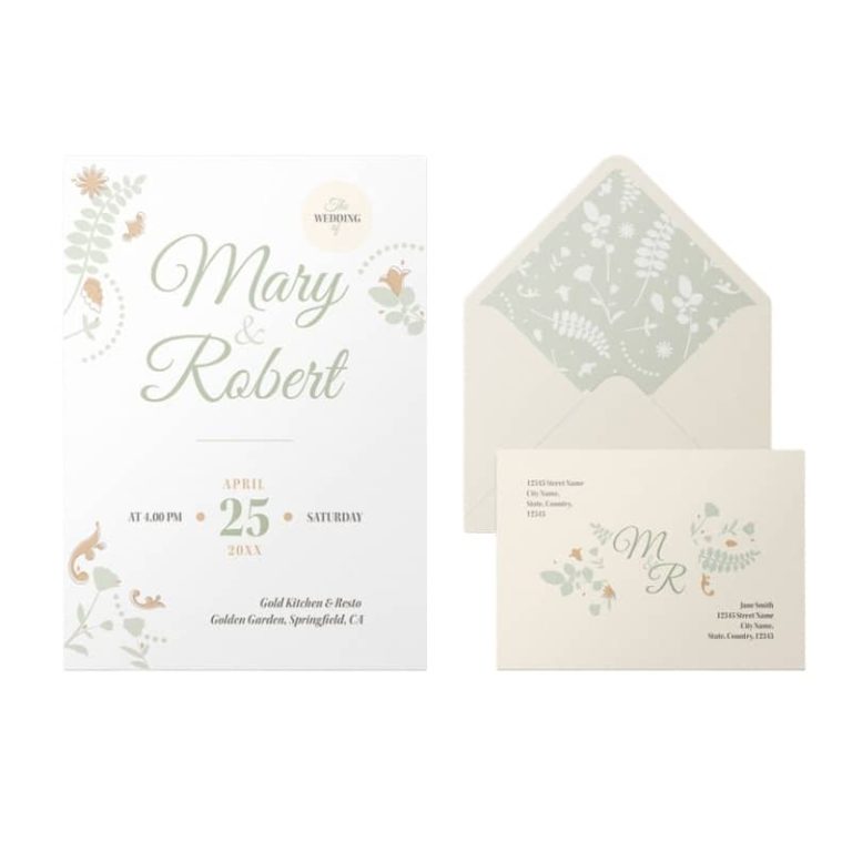 Wholesale custom wedding invitation cards — custom card printing