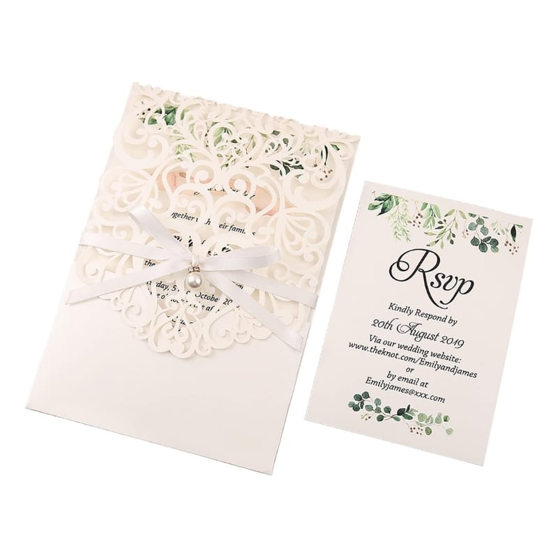 Wholesale custom wedding invitation cards view 3